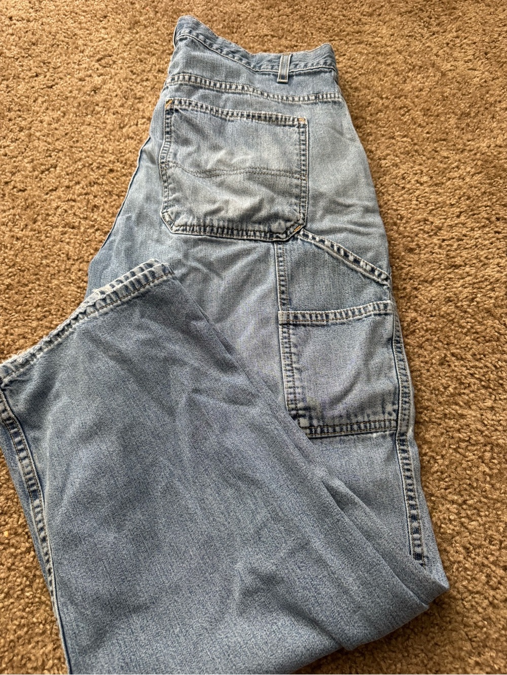 Joe's Jeans Light Blue Men's Cargo Carpenter Pants